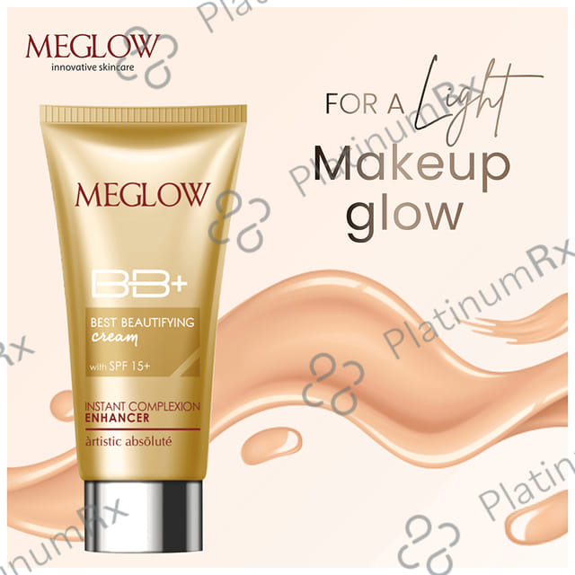 Meglow BB+ Best Beautifying SPF15+ Cream 30gm