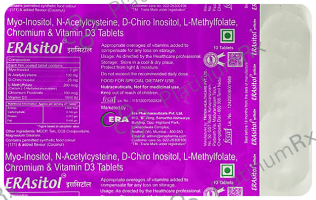Erasitol Tablet 10s