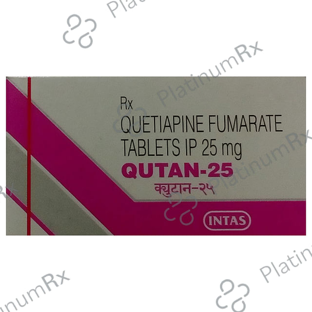 Qutan 25mg Tablet 10s