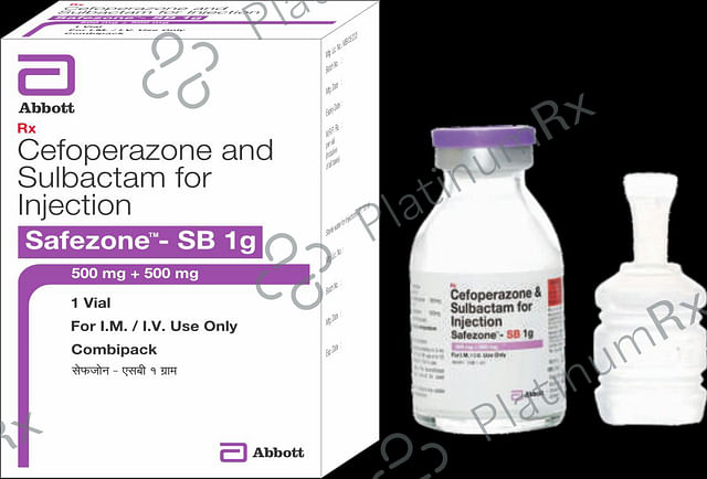 Safezone SB 500/500mg Injection (WFI) 1s