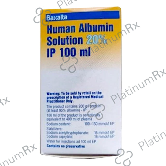 HUMAN ALBUMIN 20% INFUSION