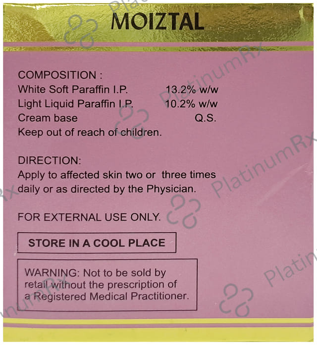 Moiztal Cream 100gm