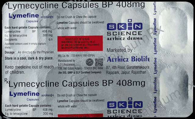 Lymefine 408mg Capsule