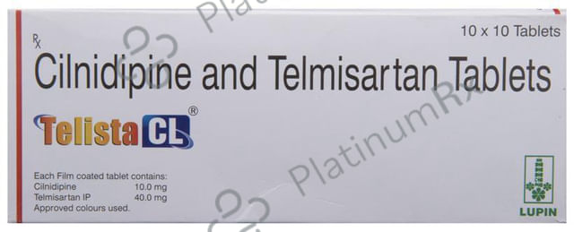 Telista CL 10/40mg Tablet 10s