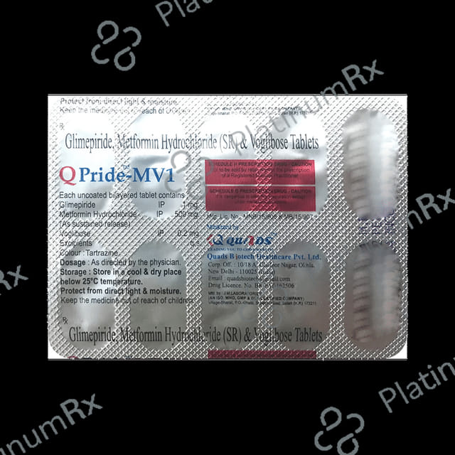 QPride MV1/500/0.2mg Tablet SR 10s