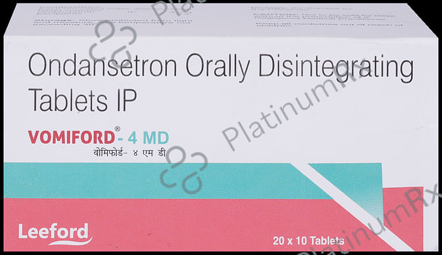 Vomiford 4mg MD Tablet 10s