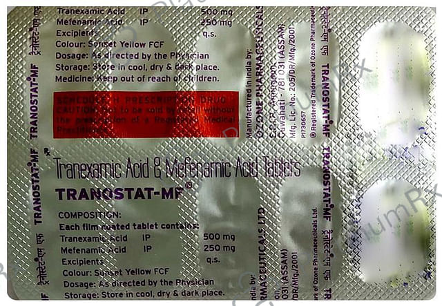 Tranostat MF 250/500mg Tablet 10s