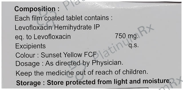 L Flo 750mg Tablet