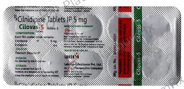 Cilovas 5mg Tablet