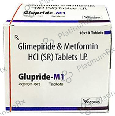 Glupride M 1/500mg Tablet SR 10s