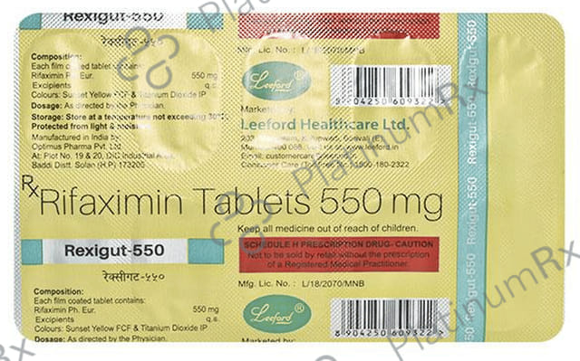Rexigut 550mg Tablet 10s