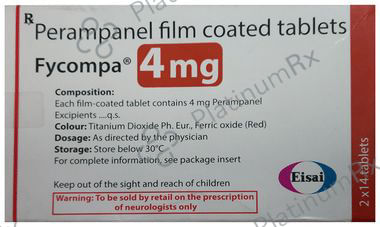 Fycompa 4mg Tablet 14s