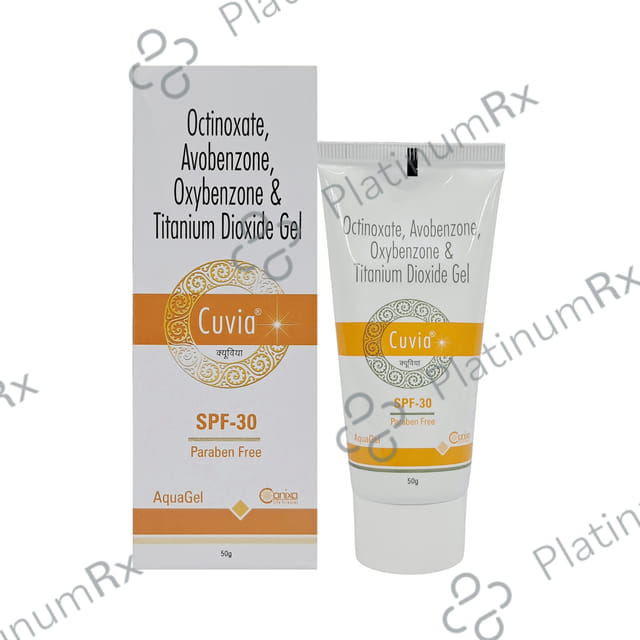 Cuvia Aqagel SPF 30 Gel 50gm