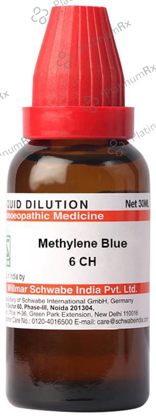 Dr Willmar Schwabe India Methylene Blue Dilution 6 CH