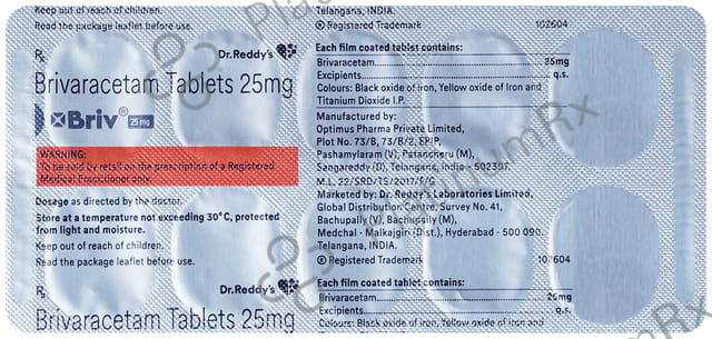Briv 25mg Tablet 10s