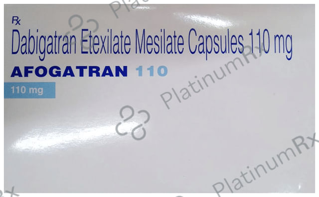 Afogatran 110mg Capsule 10s