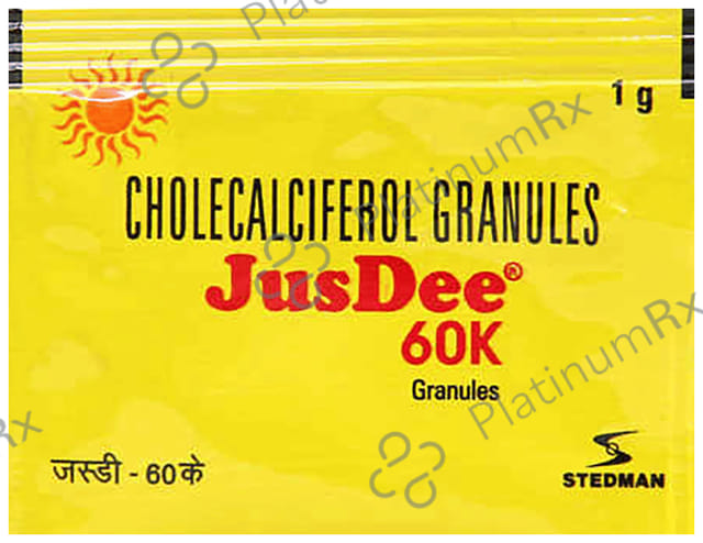 Jusdee 60000IU Granules 1gm