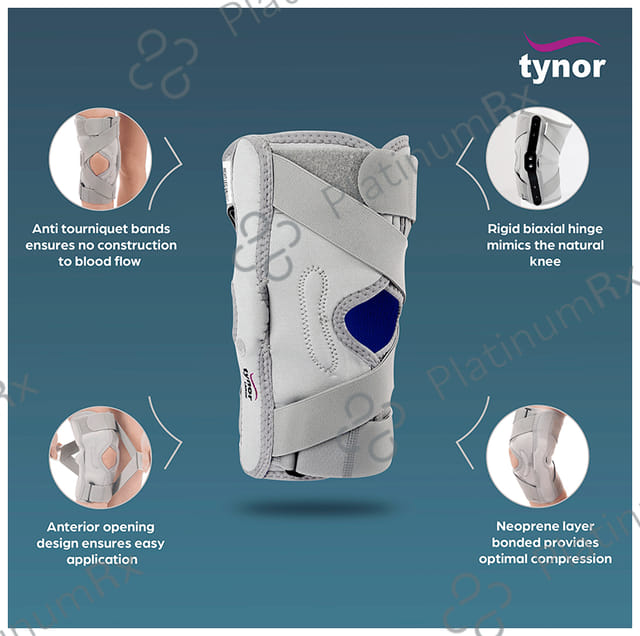 Tynor J 08 OA Knee Support (Neoprene) XXL Right