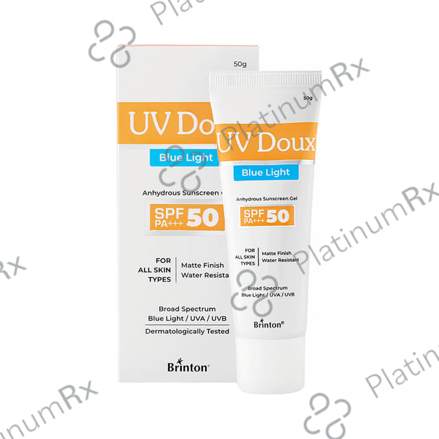 UV Doux Blue Light SPF 50 PA+++ Sunscreen Gel 50gm