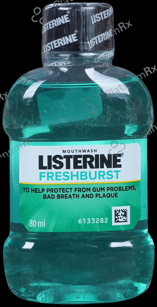 Listerine Fresh Burst Mouth Wash 80ml