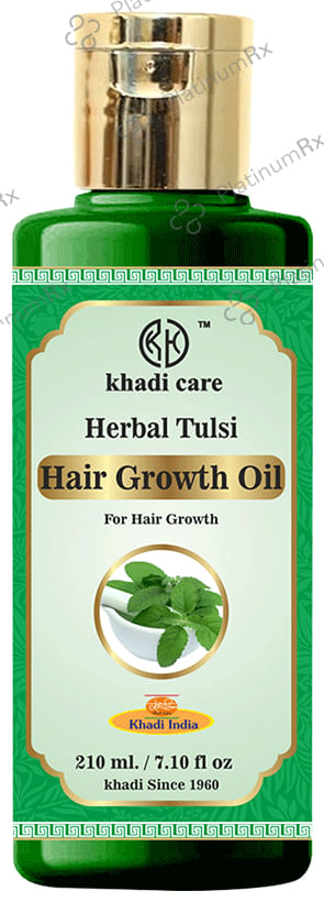 Khadi Care Herbal Tulsi Hair Growth Oil