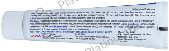 Thermoseal Repair Toothpaste 50gm