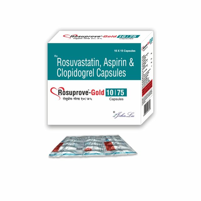 Rosuprove Gold 10/75/75mg Capsule 15s