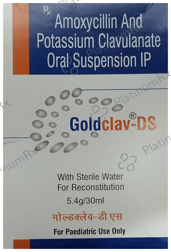 Goldclav DS 400/57mg Oral Suspension 30ml