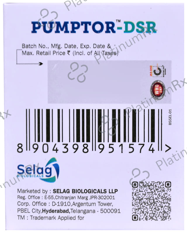 Pumptor DSR Capsule 10s