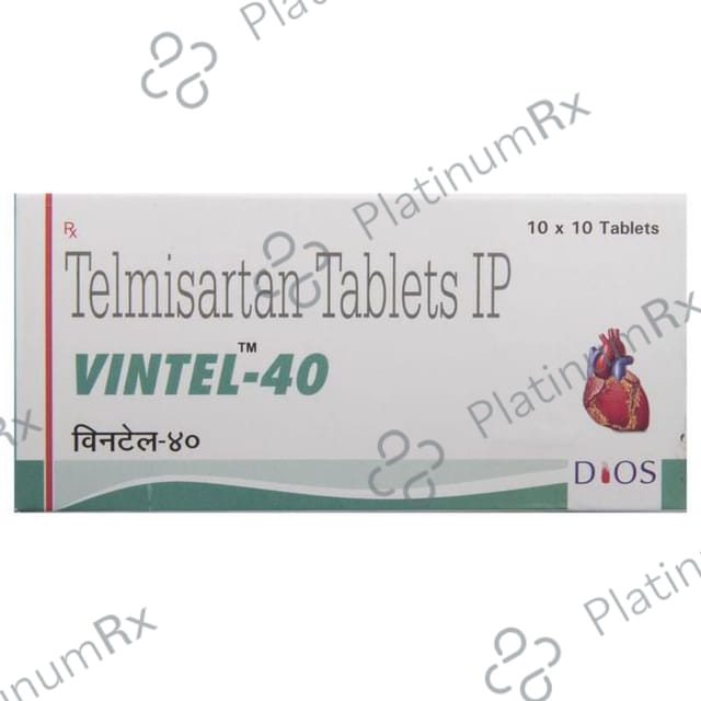 Vintel 40mg Tablet 10s (Dios)