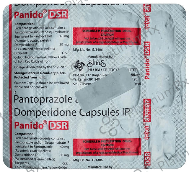 Panido DSR Capsule 15 Capsule SR