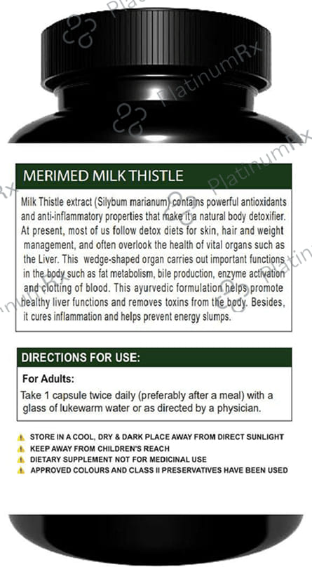 Merimed Milk Thistle Extract Capsule