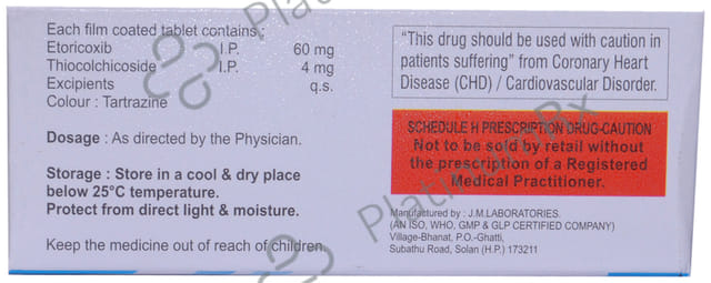 Etobit 60/4mg TH Tablet 10s