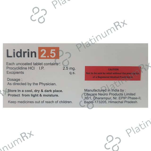 Lidrin 2.5 Tablet