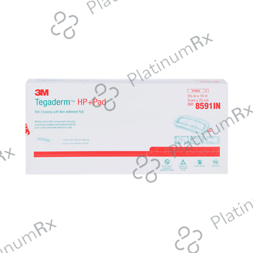 3M Tegaderm HP Plus Pad 8591IN 1 Pad