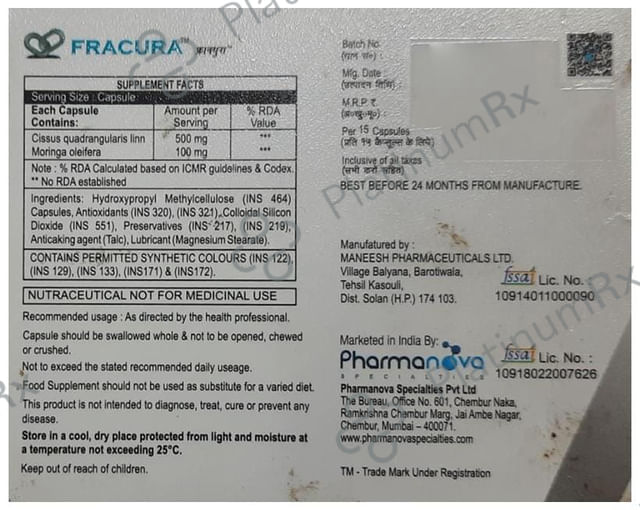 Fracura Capsule 15 capsules
