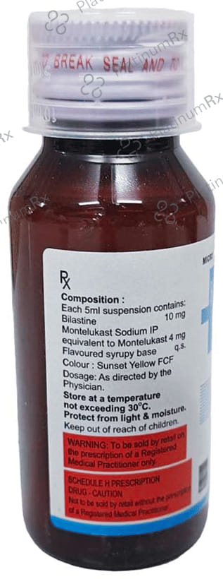 Bilast M Oral Suspension 60ml