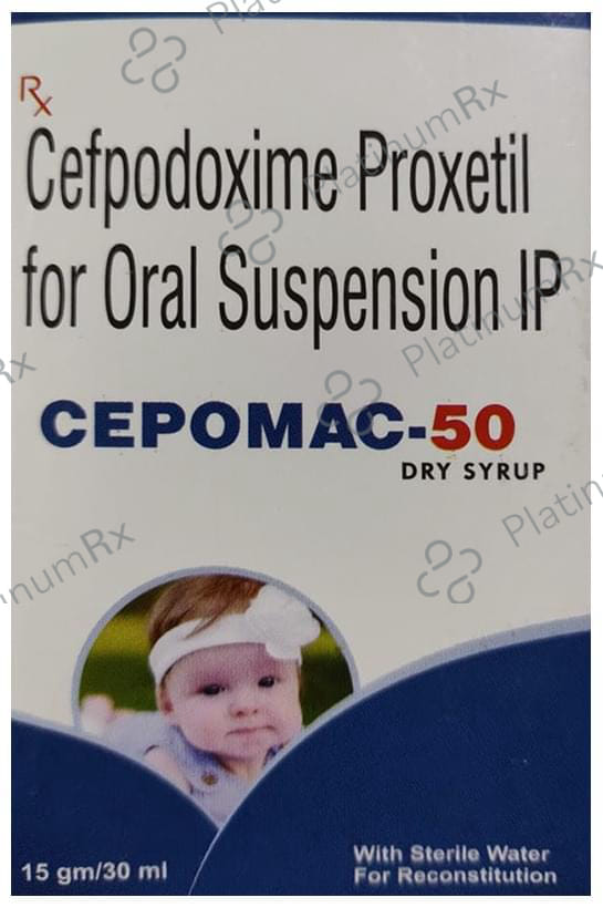 Cepomac 50 Dry Syrup