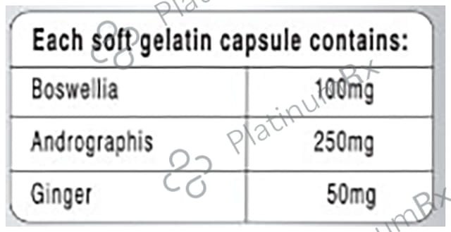 Flexiqule Plus Capsule For Osteo- Arthritis & Joint Pain