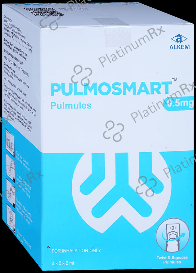 Pulmosmart 0.5/20mcg Pulmules Solution 2ml