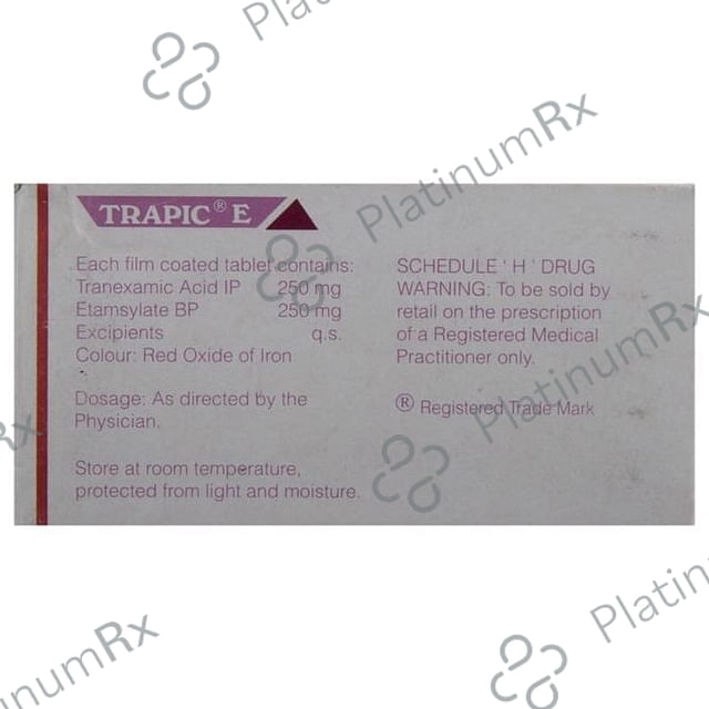 Trapic E 250/250mg Tablet 10s