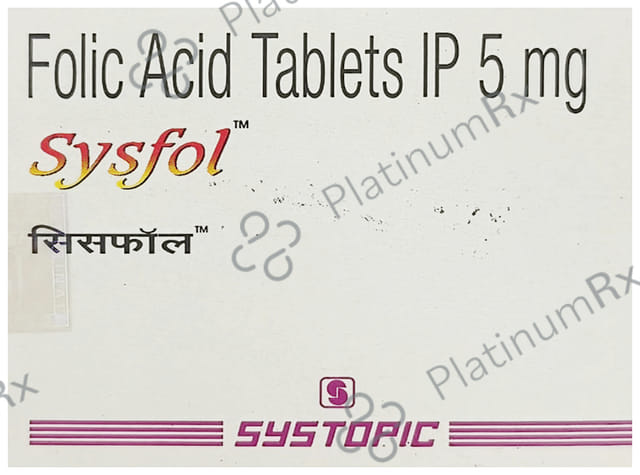 Sysfol 5mg Tablet 30s