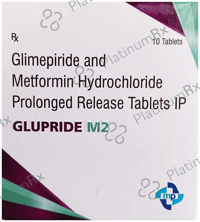 Glupride M2mg Tablet PR 10s