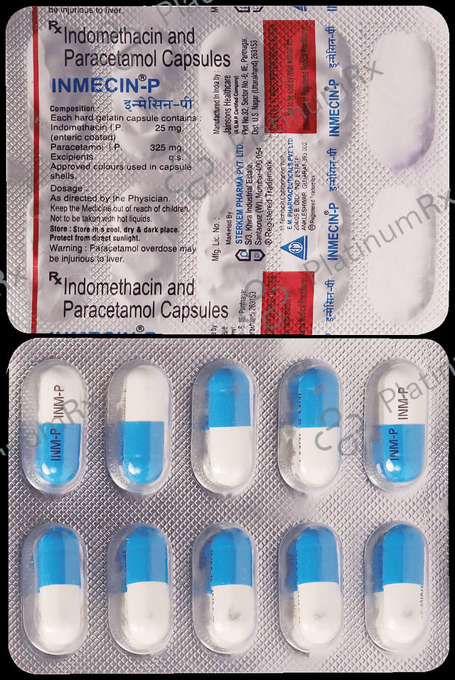 Inmecin P 25mg/325mg Capsule