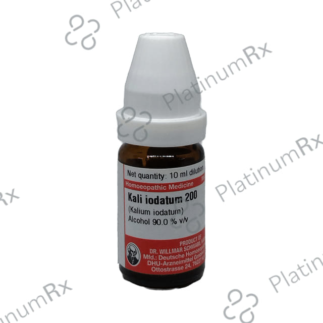 Dr Willmar Schwabe Germany Kali Iodatum Dilution 200