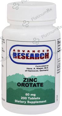 Advanced Research Zinc Orotate 60mg Tablet 200s