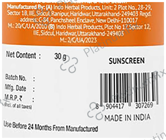 The Derma Co 1% Hyaluronic Sunscreen SPF 50 PA++++ Aqua Gel 30 gm