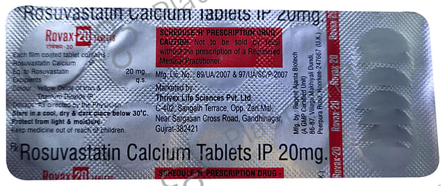 Rovax 20 Tablet