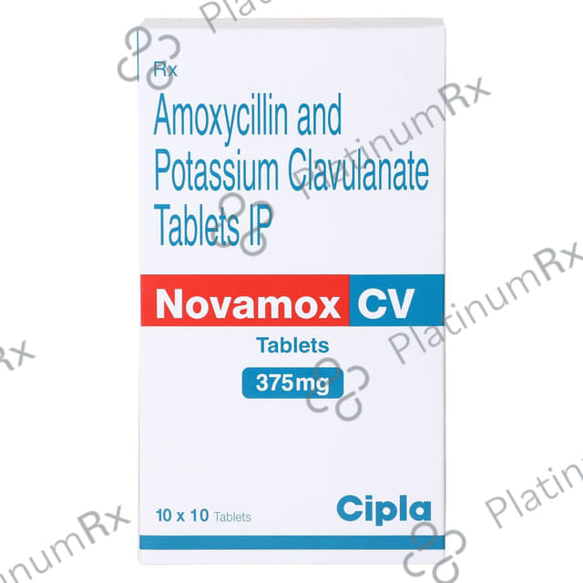 Novamox CV 250/125mg Tablet 10s