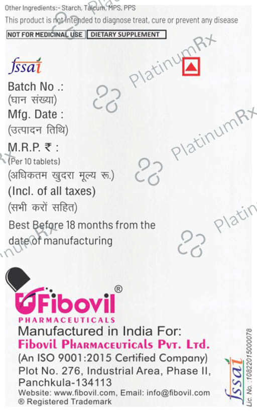 Fibsitol Tablet 10s